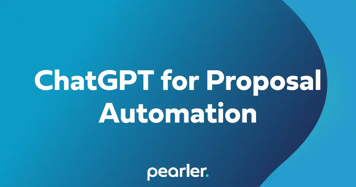 Learn about how ChatGPT and Generative AI can help automate part of the creative process, and when coupled with your team - can create incredible tender responses.