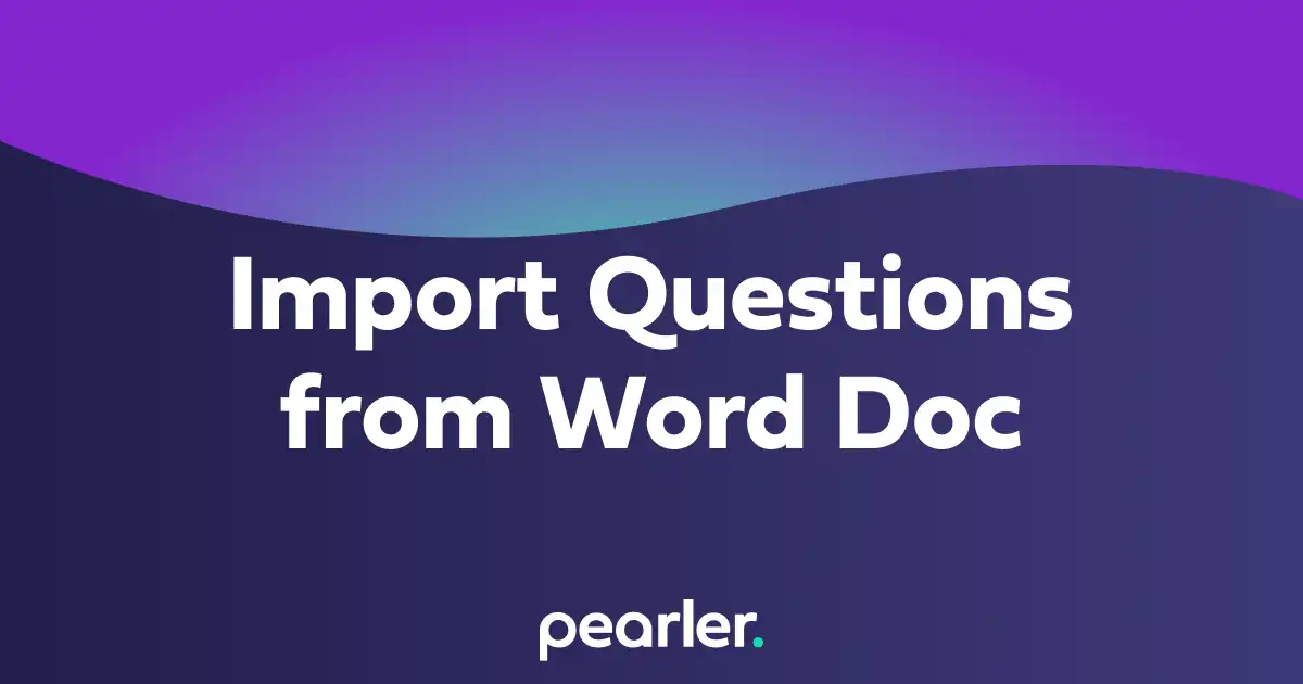 This article explains how to import questions into your project from a word document and classify the information for your questionnaires. Also see how to Import and Classify Questions from a Spreadsheet.