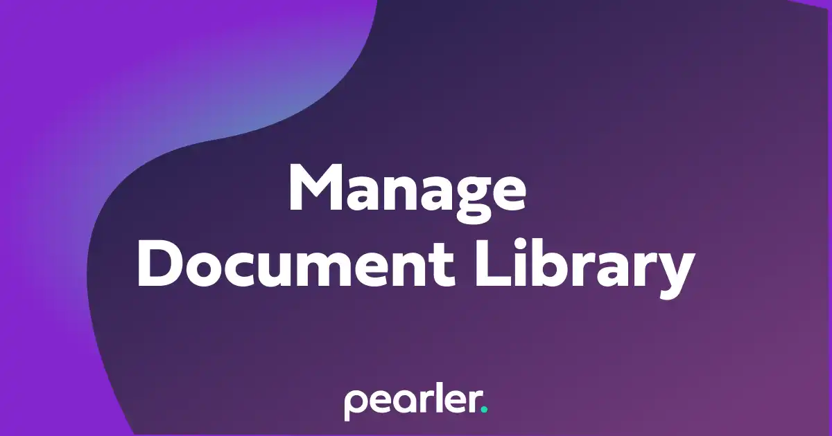 This article explains how to manage your Document Library. The Document Library allows you to view or archive currently uploaded documents, make archived documents available again, or upload new documents.