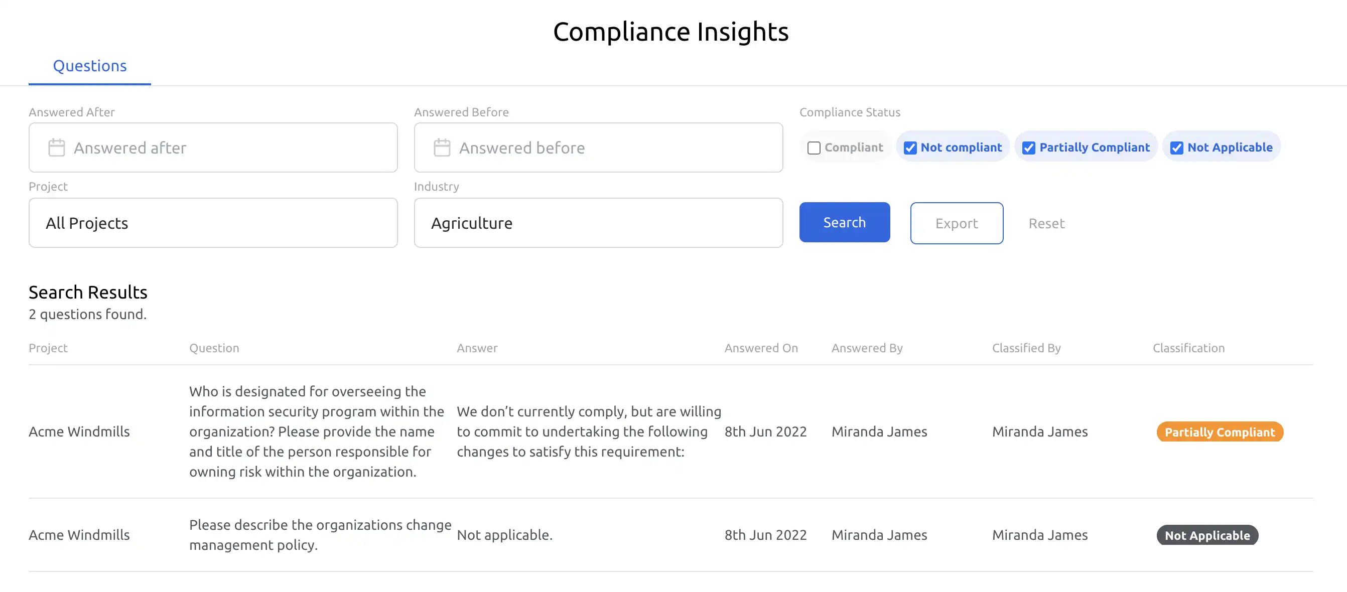 Gain new insights with Compliance Insights